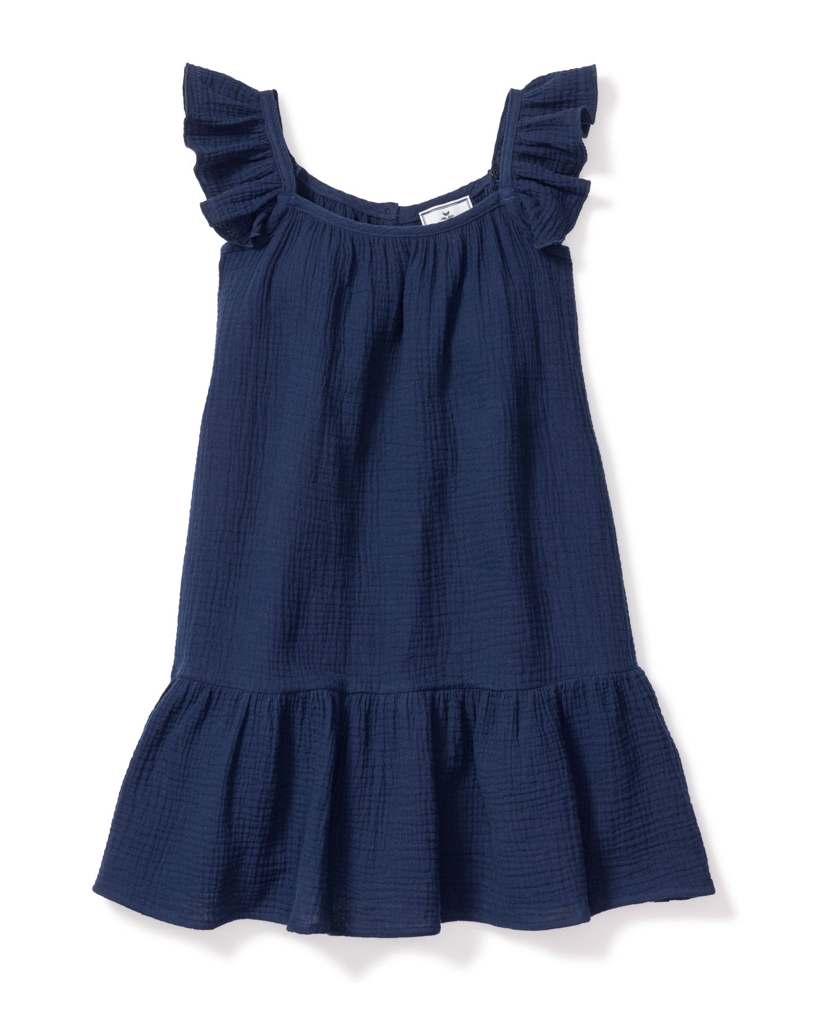 Girl's Gauze Celeste Sundress | Navy