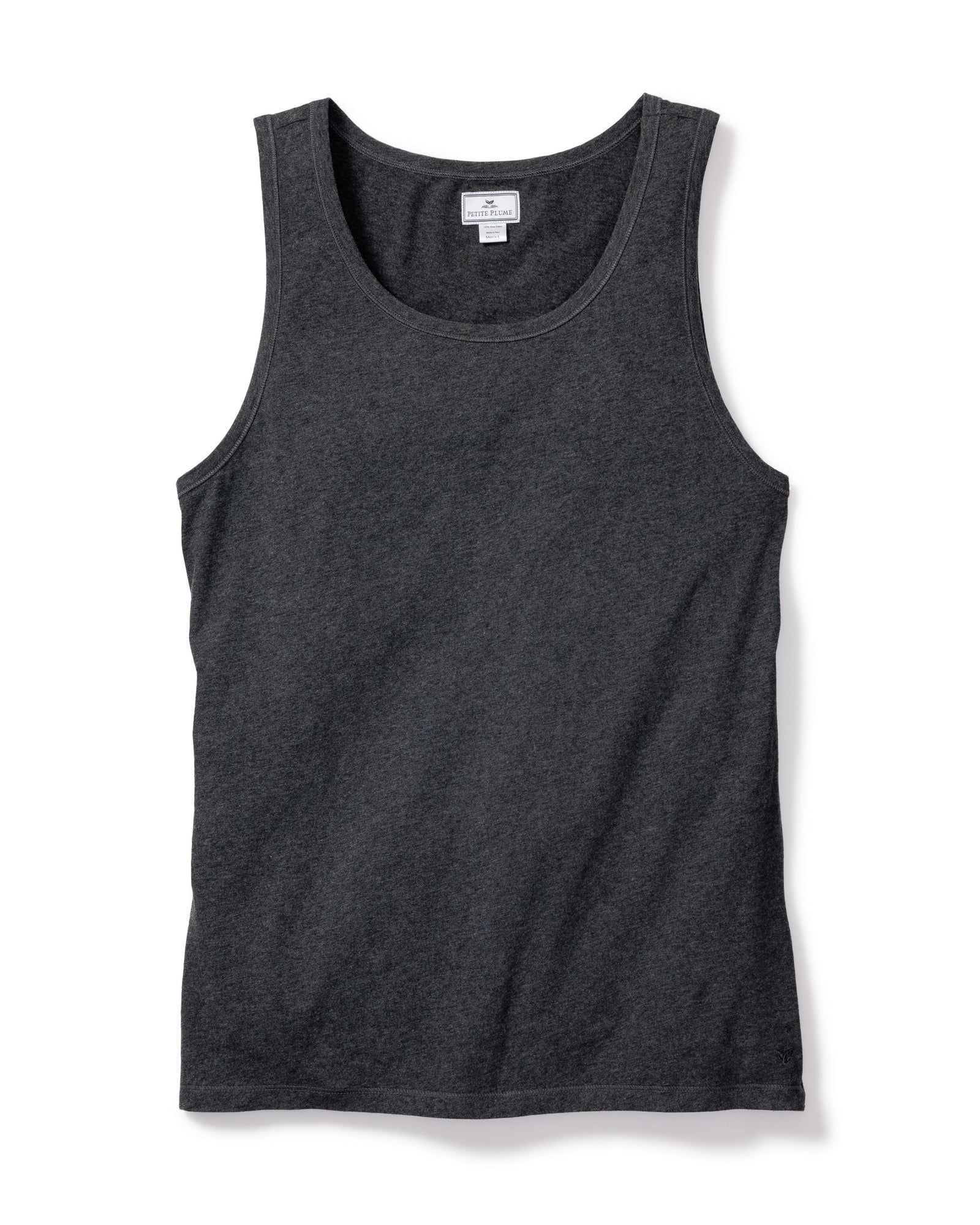 Men's Pima Tank Top | Dark Heather