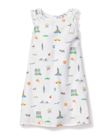 Girl's Twill Amelie Nightgown | New York! New York!