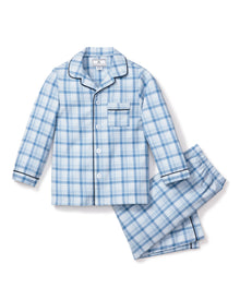 Kid's Twill Pajama Set | Seafarer Tartan