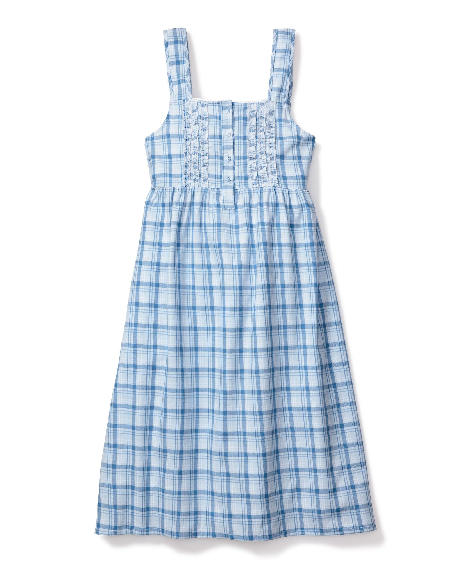 Women's Twill Charlotte Nightgown | Seafarer Tartan