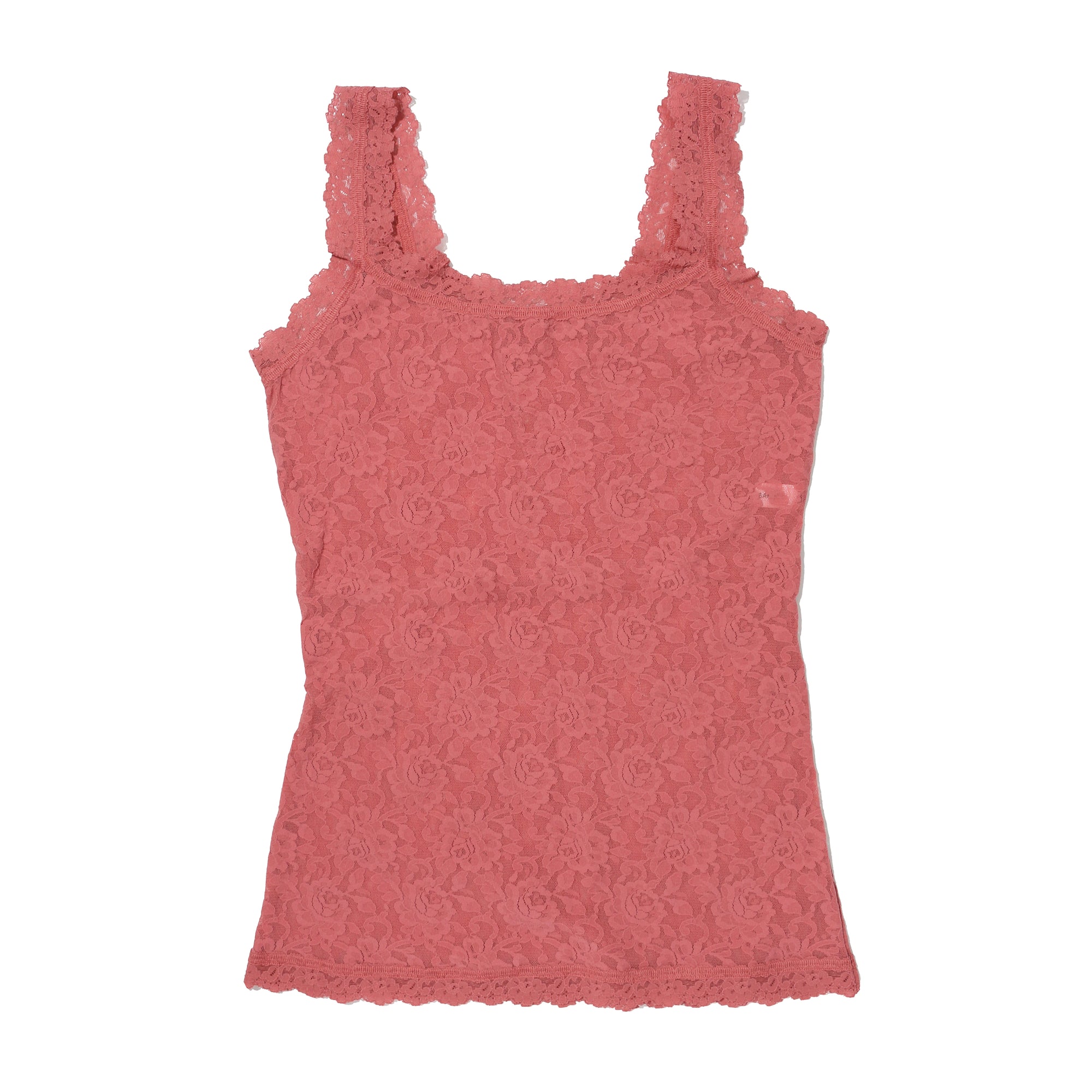 Signature Lace Unlined Camisole | Pink Sands