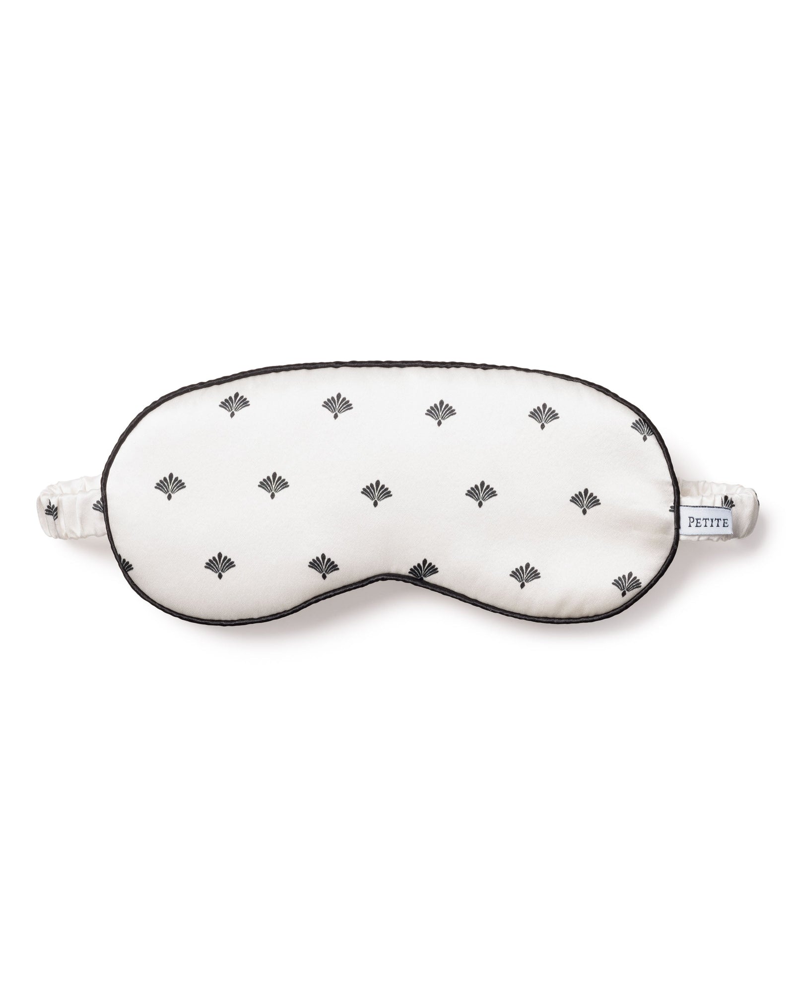 Women's Silk Sleep Mask | White Art Nouveau