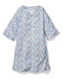 Girl's Twill Caftan | Fleur D'Azur