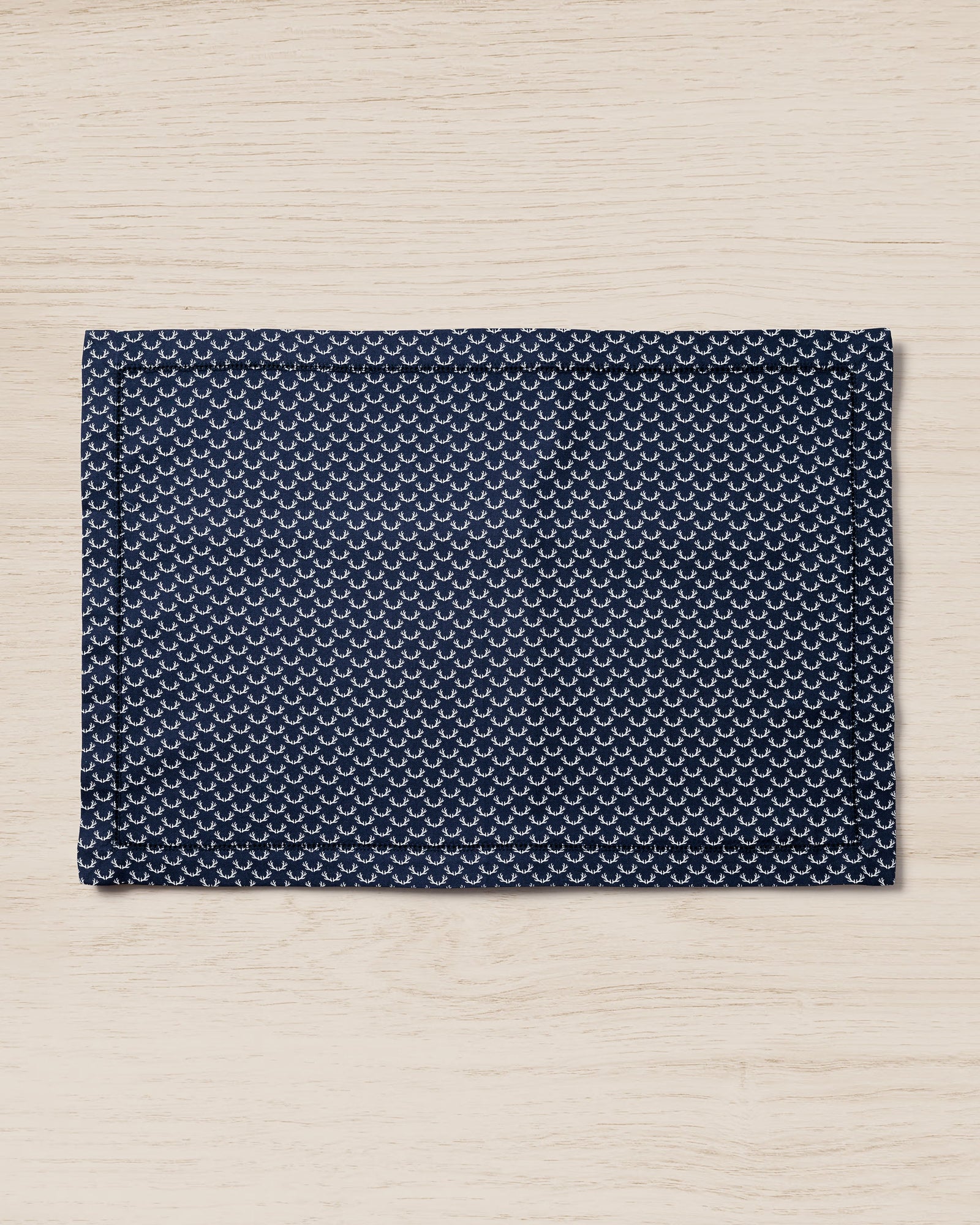 Signature Twill Placemats | Nordic Antlers