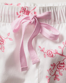 Women's Twill Pajama Set | English Rose Floral