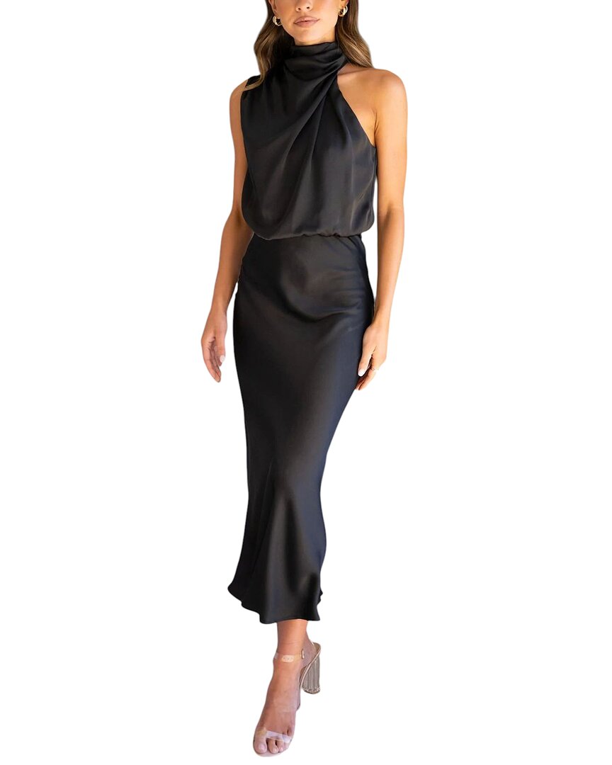 CHARLOTTE GREEN | Womens | Maxi Dress | Black