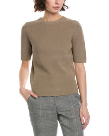 Vince | Womens | Rib Sweater | Green