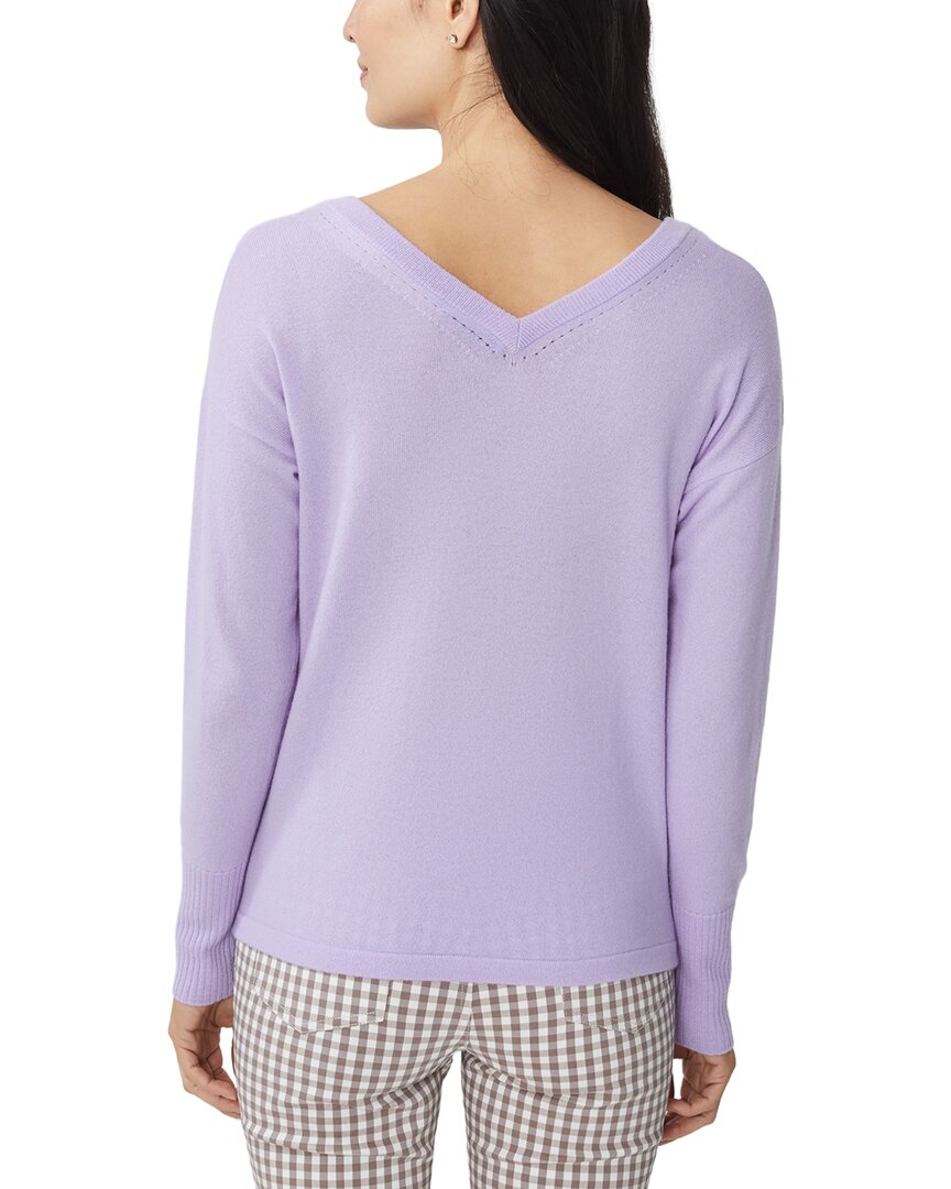 J.McLaughlin | Womens | Glynn Cashmere Sweater | Purple