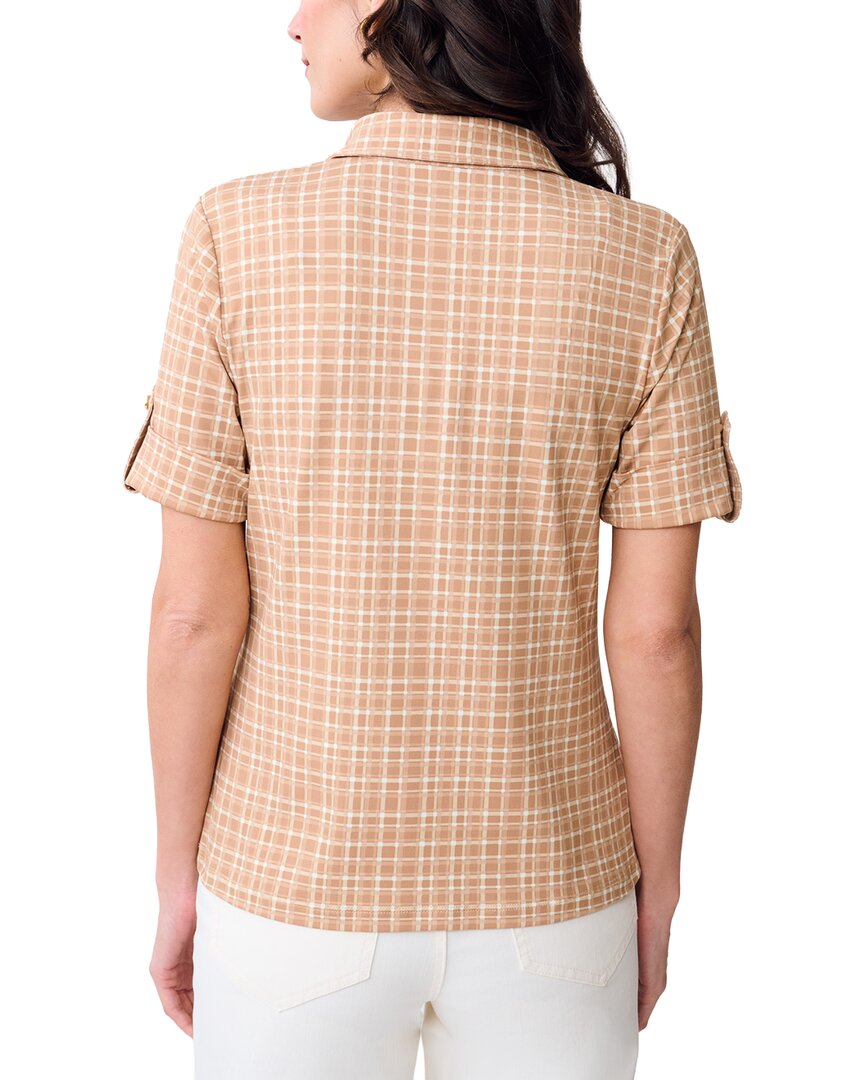 J.McLaughlin | Womens | Cornelia Top | Brown