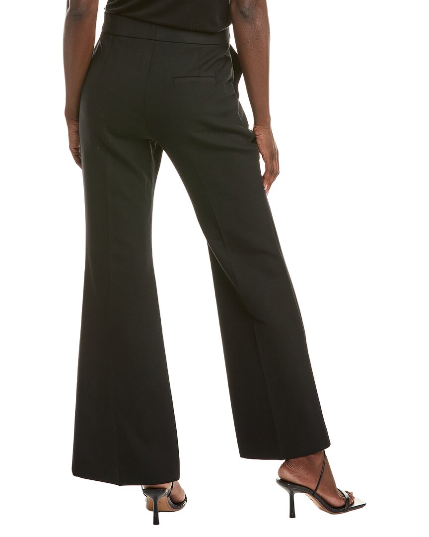 Oscar de la Renta | Womens | Wool-Blend Pant | Black