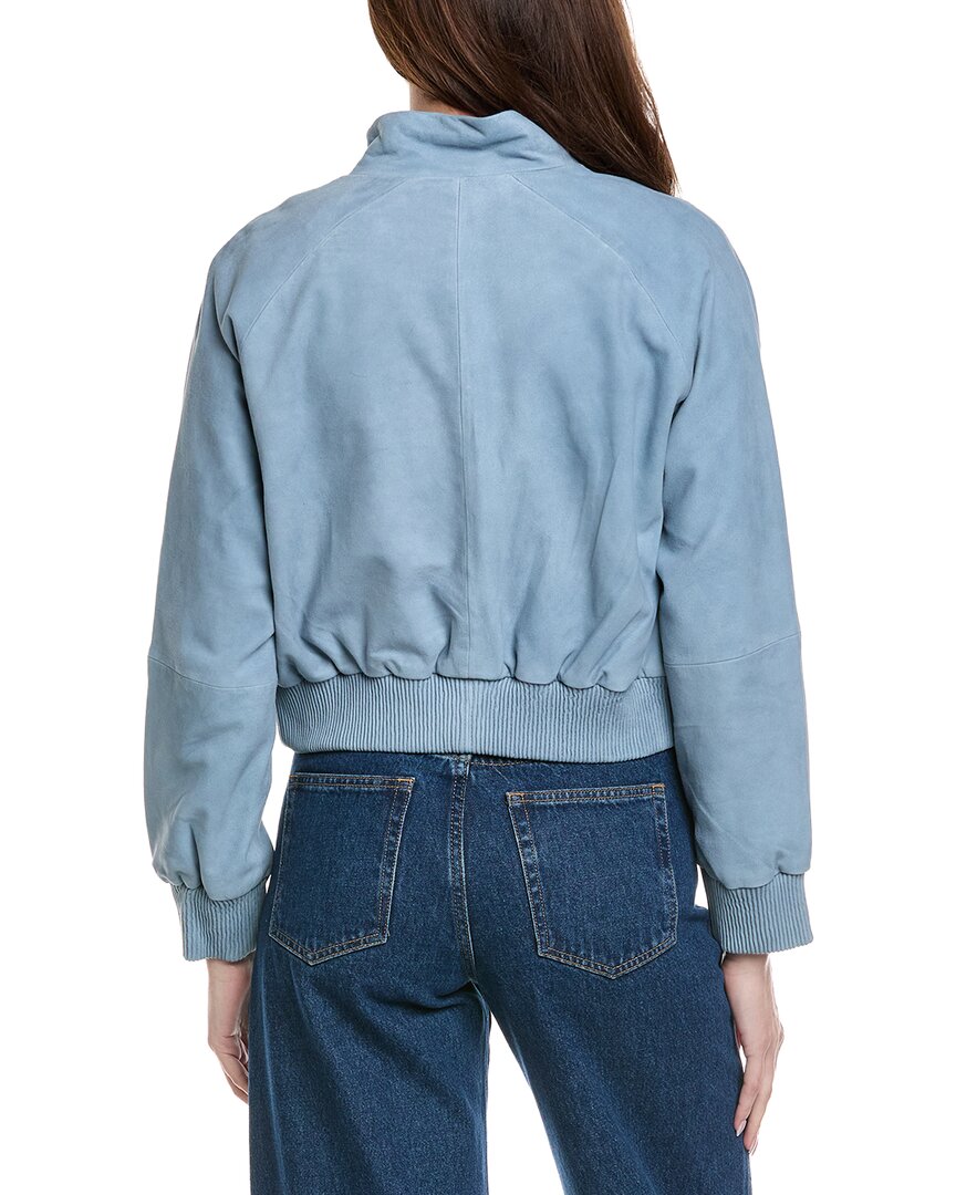 Walter Baker | Womens | Bowie Suede Jacket | Blue
