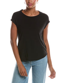 James Perse | Womens | Circular Shell Top | Black