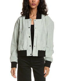 Walter Baker | Womens | Emilio Leather Jacket | gray