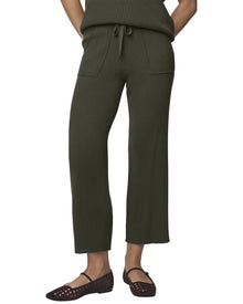 Splendid | Womens | Georgie Rib Cashmere-Blend Pant | Green