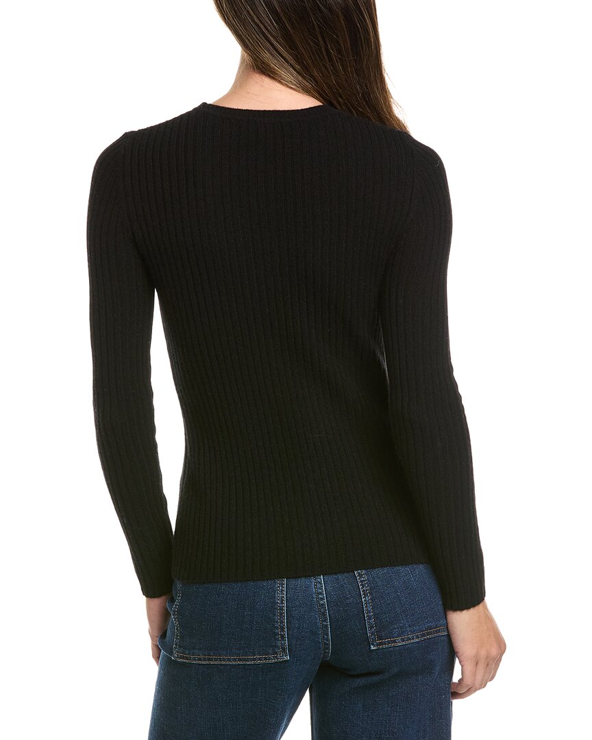 Alashan Cashmere | Womens | Ada Crewneck 100% Cashmere Sweater | Black