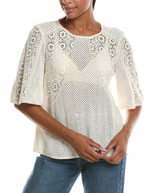 ba&sh | Womens | Marlow Top | White