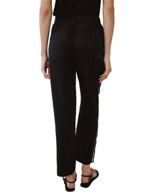 Bella Dahl | Womens | Piped Trouser | Black