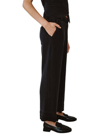 Bella Dahl | Womens | Saige Wide Leg Crop Pant | Grey Multi