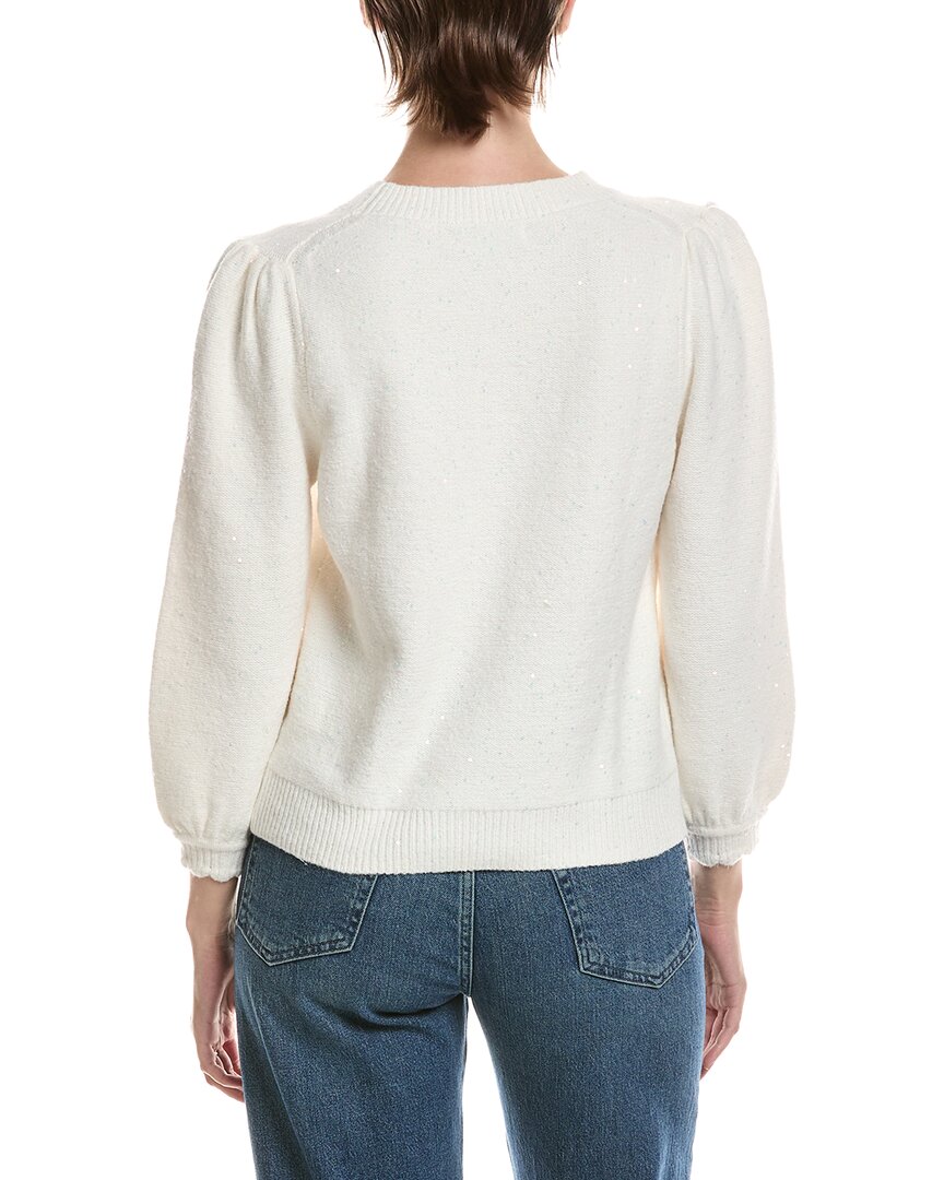 Michael Stars | Womens | Deanna Femme Sleeve Sweater | White