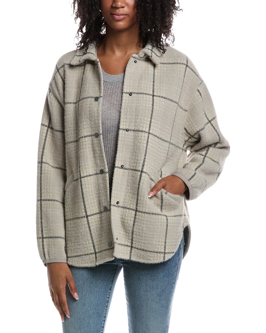 Z SUPPLY | Womens | Bronx Plaid Jacket | gray