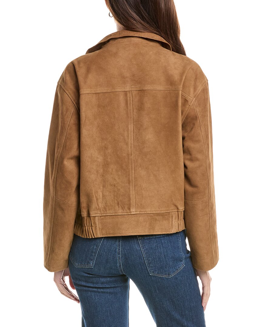 Walter Baker | Womens | Maverick Nubuck Jacket | Brown