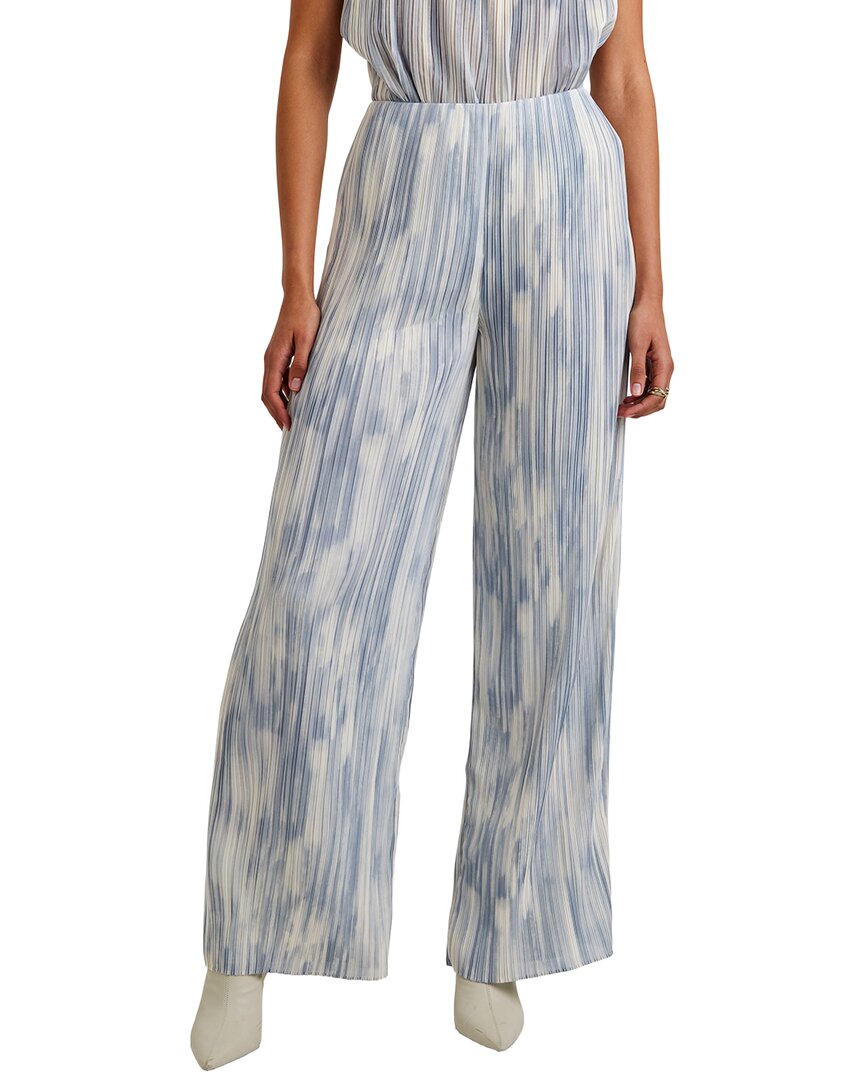 Bella Dahl | Womens | Pull On Pleated Pant | White Multi