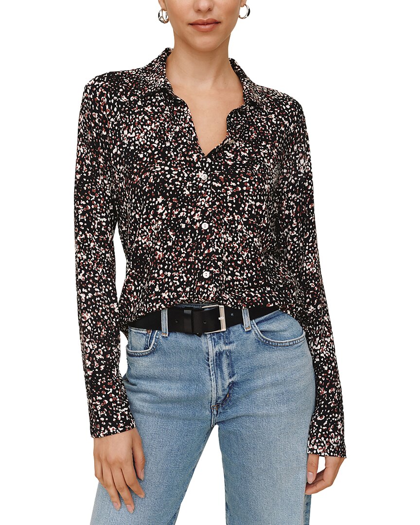 Bella Dahl | Womens | Button Up Knit Top | black multi