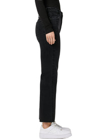 HUDSON Jeans | Womens | Hudson Jeans Remi High-Rise Straight Ankle Jean | Faded Black