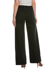 FRAME Denim | Womens | The Collegiate Astral Wide Leg Jean | Black