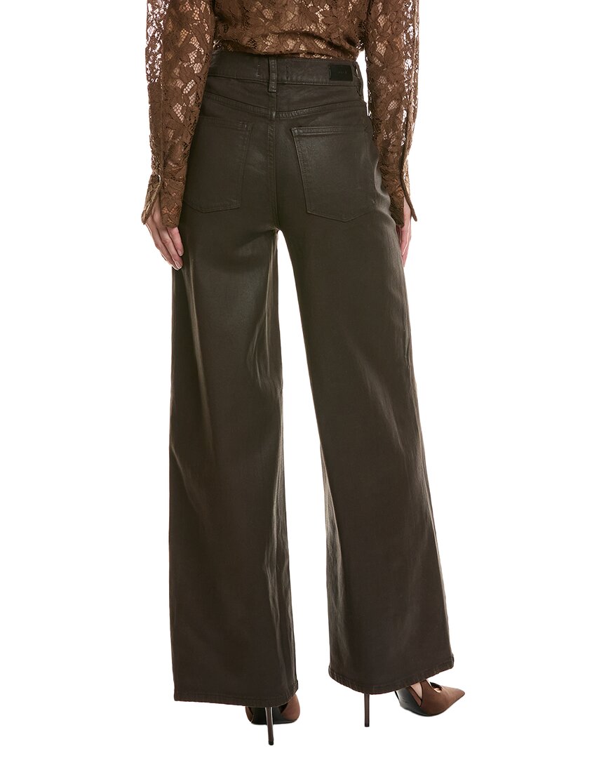 DL1961 | Womens | Hepburn Walnut Coated Wide Leg Jean | Brown