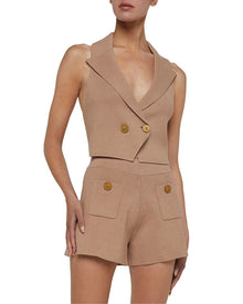 L'AGENCE | Womens | Zadie Cardigan | Brown Multi