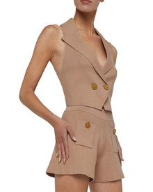 L'AGENCE | Womens | Zadie Cardigan | Brown Multi