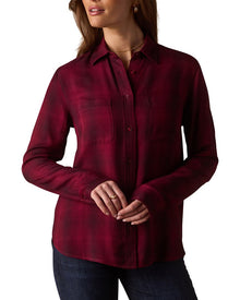 The Normal Brand | Womens | Harper Button Up | Purple