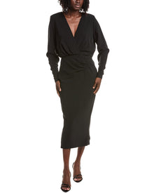 ALEXIS | Womens | Fraser Midi Dress | Black