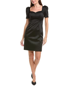 Adam Lippes | Womens | Puff Sleeve Mini Dress | Black