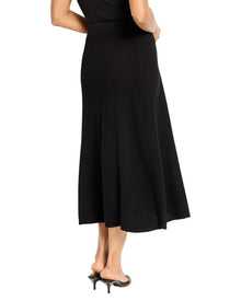 NIC+ZOE | Womens | Pixel Knit Skirt | Black