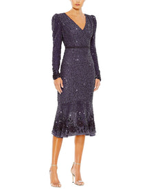 Mac Duggal | Womens | Sheath Dress | Purple