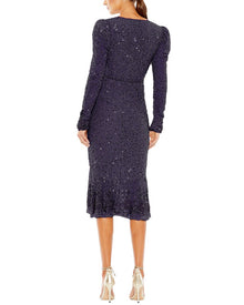 Mac Duggal | Womens | Sheath Dress | Purple