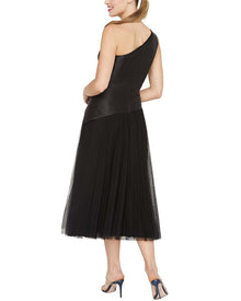 Kay Unger | Womens | Annabeth Tea Length Dress | Black
