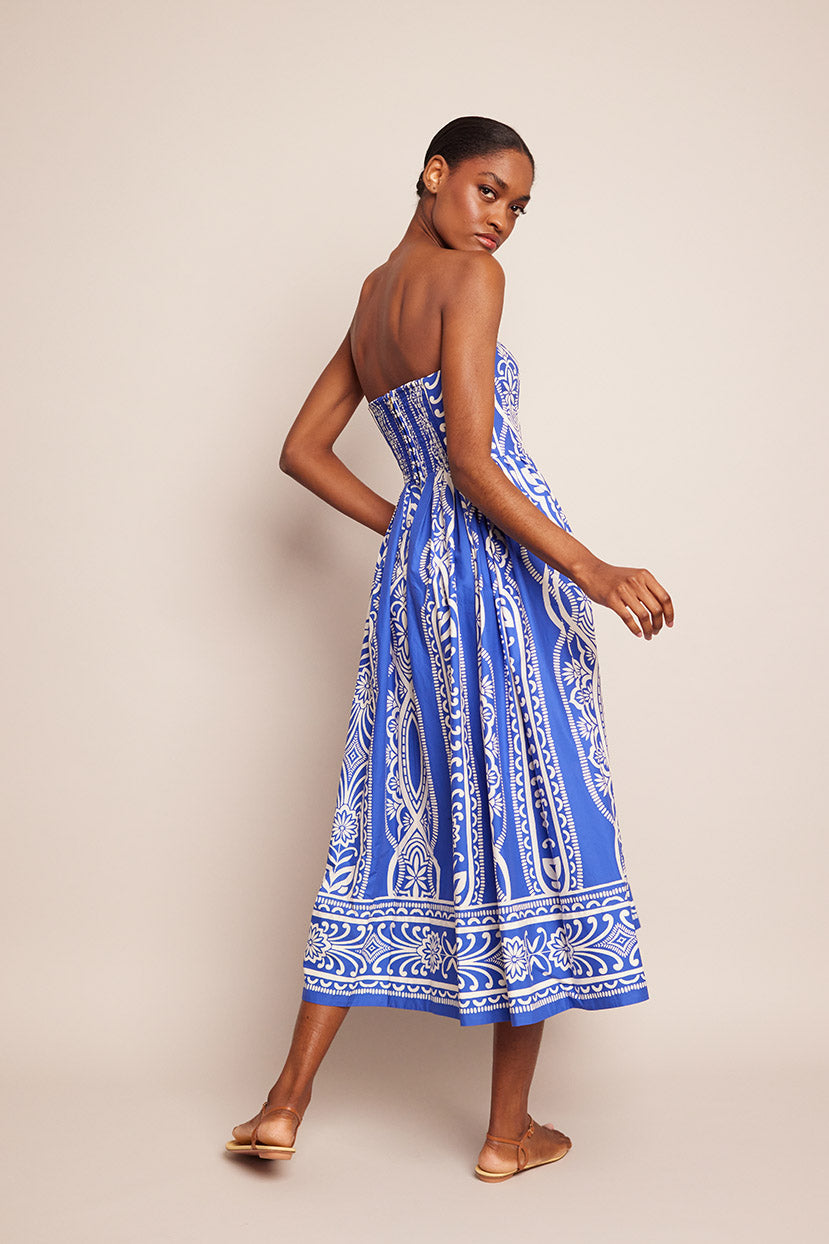 Torres Dress | Rowan Cobalt
