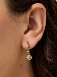 Earring Charms - By The Beach Starter Kit | 14K Gold on Brass | Freshwater Pearls