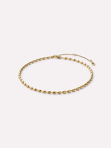 14K Gold Plated Stainless Steel Ball Chain Anklets For Women Ana Luisa Jace