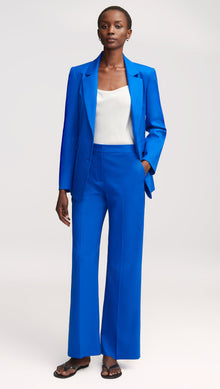 Two-Button Blazer in Seasonless Wool | Royal Blue