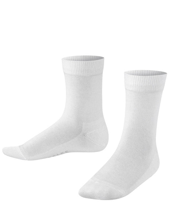 Unisex Kids | Family Sneaker Socks Kids | White