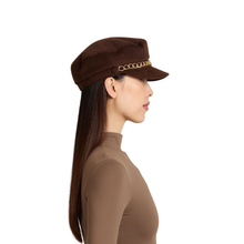 Marina Wool Cap | Chocolate