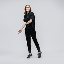 Womens | Fusion Terry Jogger | Black Heather