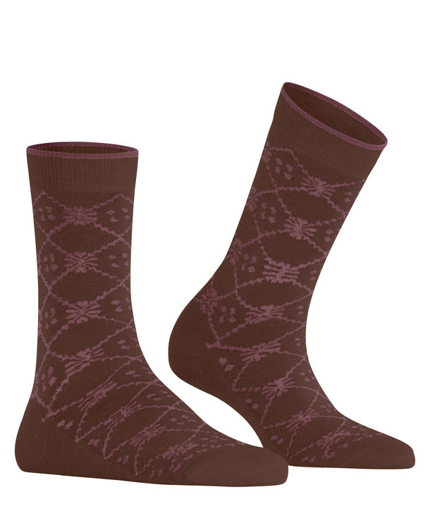 Womens | Retro Sensation Socks | Cinnamon