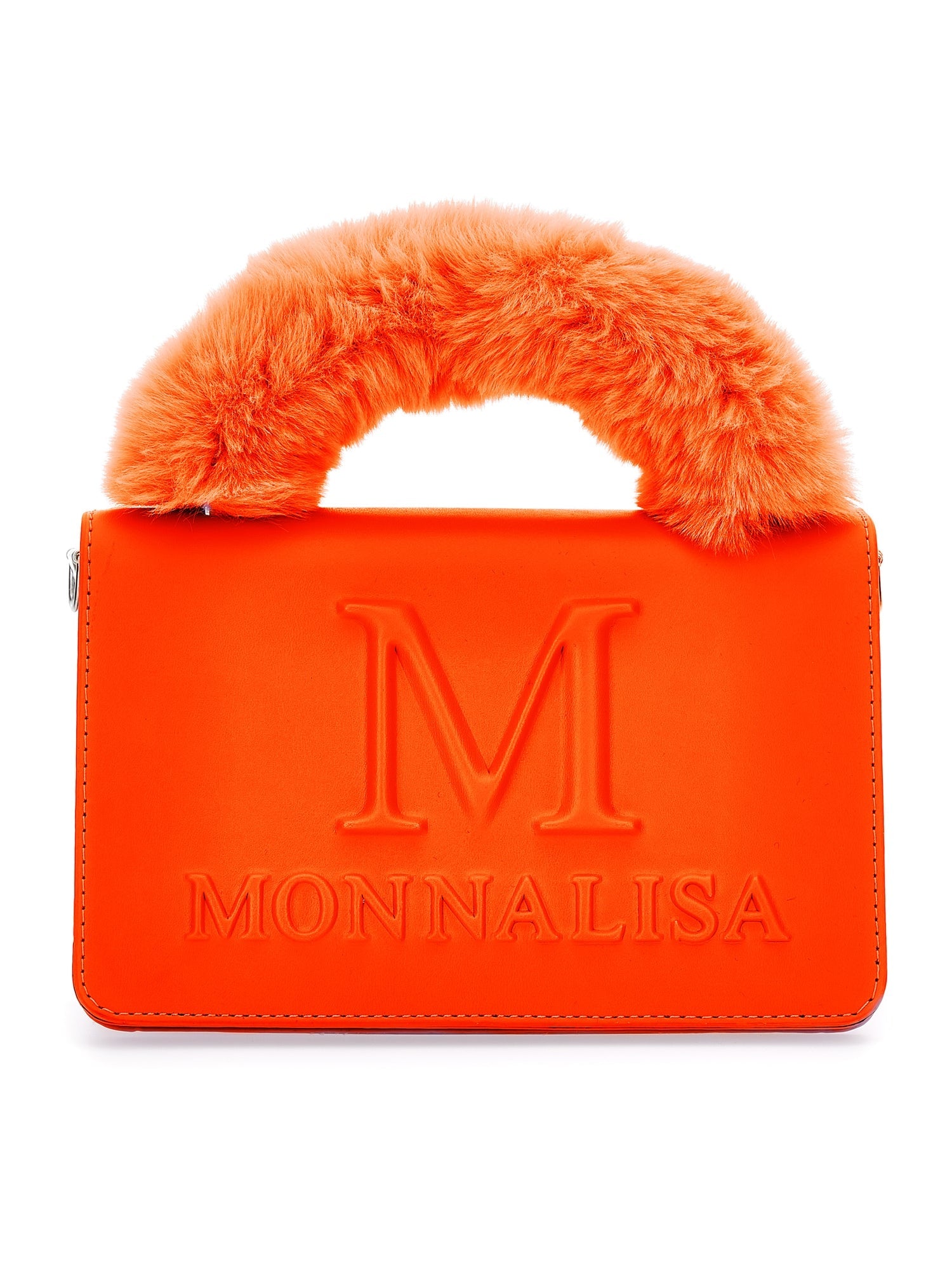 Girls | Coated Fabric Bag | Orange