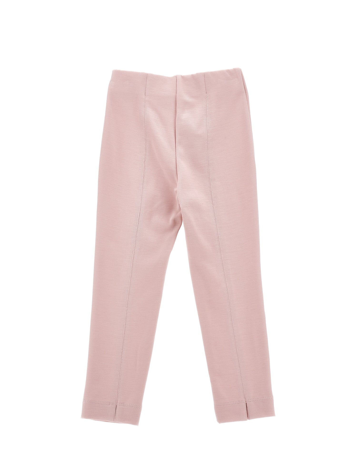 Girls | Milano Stitch Jersey Leggings | Light Onion